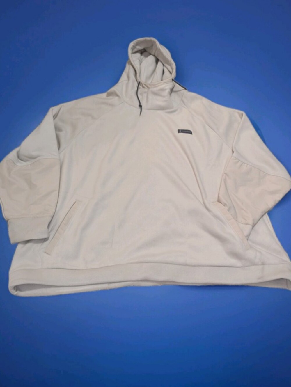 NWT, Columbia, Oatmeal Colored, Hunterdon, Pullover Fleece Hoodie